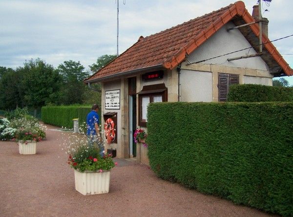 L'éclusier du pont canal de Digoin.